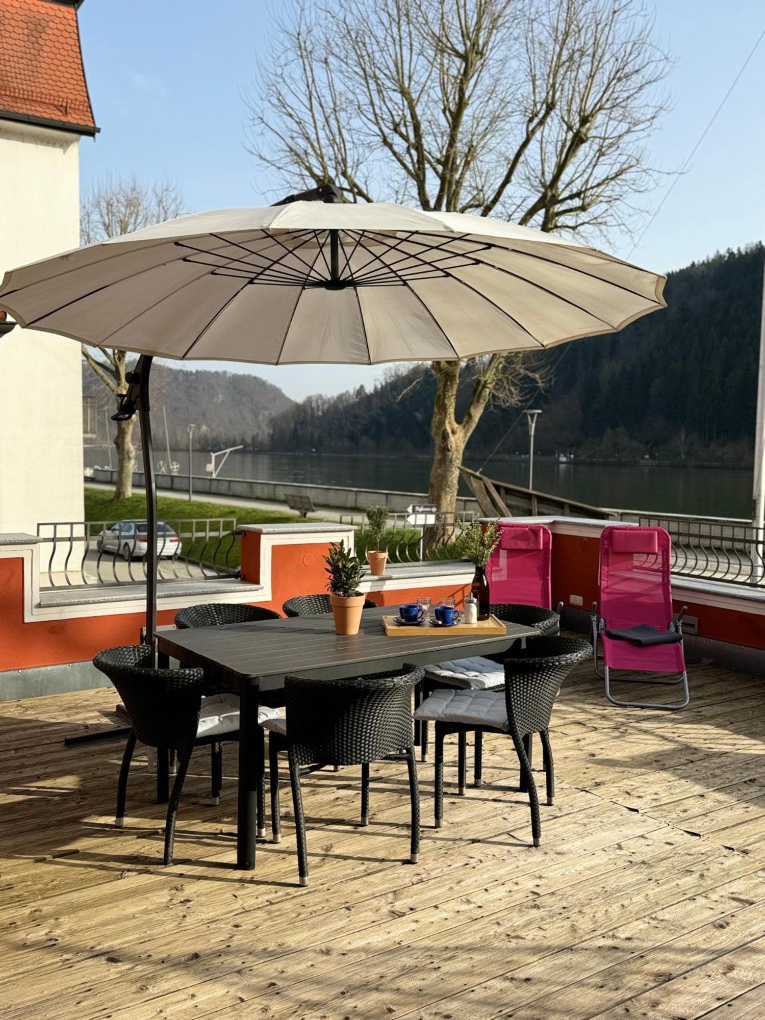 Terrassenwohnung Mit Donaublick Obernzell Екстериор снимка